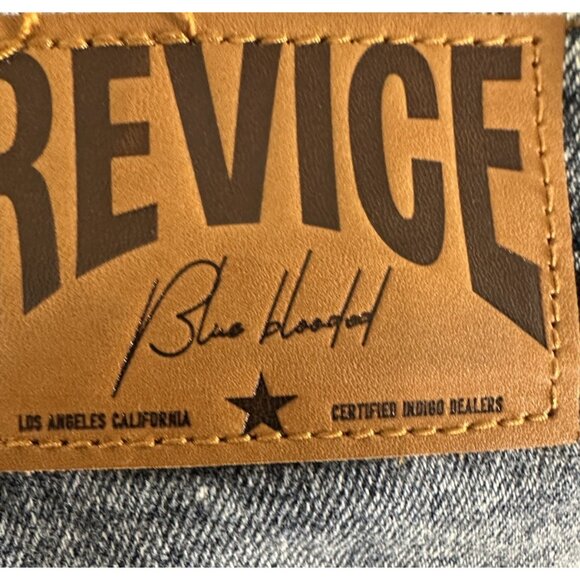 Revive Denim Flare Saddleback Jeans Size 23 New With Tags - Picture 6 of 10